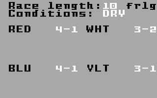 Horse Racing screenshot 4 for Intellivision